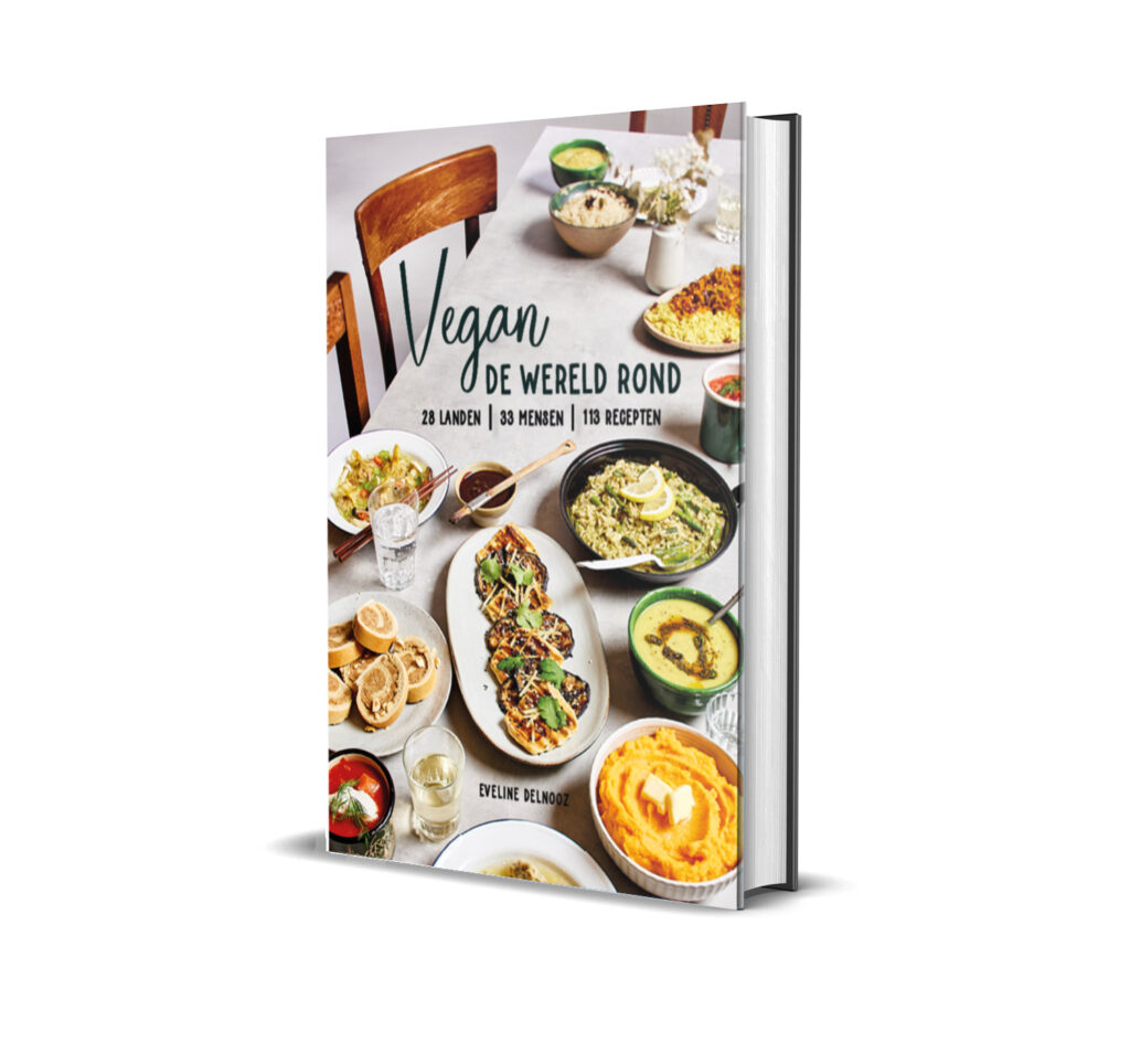 Vegan de wereld rond - kookboek door Eveline Delnooz