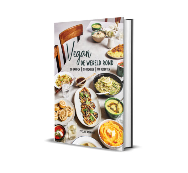 Vegan de wereld rond - kookboek door Eveline Delnooz