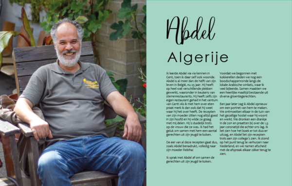 Abdel - Vegan de wereld rond - een kookboek door Eveline Delnooz